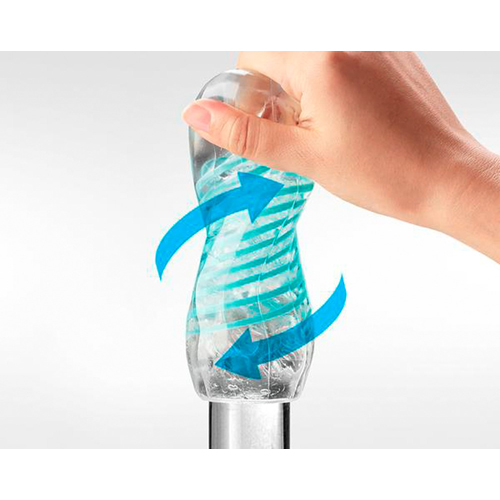 Tenga Spinner Tetra Masturbator - BLAU